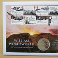 2020 William Wordsworth 250th Anniversary 5 Pounds Coin Cover - First Day Cover Westminster