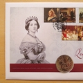 2019 Queen Victoria Bicentenary 5 Pounds Coin Cover - First Day Cover Westminster