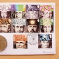 2010 The Royal Society 350th Anniversary 2 Pounds Coin Cover - Benham First Day Cover