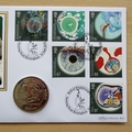 2010 Medical Breakthroughs in the 20th Century 1 Crown Coin Cover - Benham First Day Cover