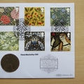 2011 Morris & Company One Penny Coin Cover - Benham First Day Cover Signed