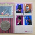 2001 Punch & Judy Gibraltar 1 Crown Coin Cover - Benham First Day Cover
