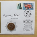 2005 The Gunpowder Plot 400th Anniversary 2 Pounds Coin Cover - Benham First Day Cover Signed