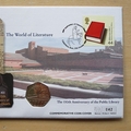 2000 The World of Literature 50p Pence Coin Cover - First Day Cover by Mercury