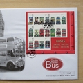2001 Double Decker Bus 150th Anniversary 1 Crown Coin Cover - First Day Cover by Mercury