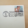 1996 Glen Miller Big Brand Leader 22kt Gold Stamp Cover - USA First Day Cover