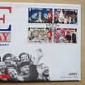 1995 VE Day 50th Anniversary Isle of Man 2 Pounds Coin Cover - First Day Cover by Mercury