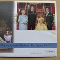 2000 The Queen Mother 100th Birthday Silver 1 Crown Coin Cover - First Day Cover by Mercury
