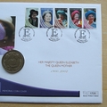 2002 The Queen Mother Guernsey 1 Dollar Memorial Coin Cover - First Day Cover by Mercury