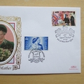1995 HM The Queen Mother 95th Birthday 1 Crown Coin Cover - Benham Isle of Man First Day Cover