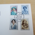 1990 The Queen Mother 90th Birthday 5 Pounds Coin Cover - First Day Covers by Mercury