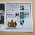 2002 100th Birthday The Queen Mother 1000 Kwacha Coin Cover - Zambia First Day Cover