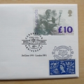 1993 40th Coronation Anniversary 5 Shillings Coin Cover - Royal Mint First Day Covers