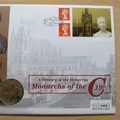 2001 Monarchs of the 19th Century 5 Pounds Coin Cover - UK First Day Cover