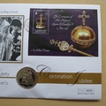 2003 The Queen's Coronation Jubilee 50p Pence Coin Cover - Guernsey First Day Cover by Mercury