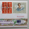 1996 70th Birthday HM Queen Elizabeth II 5 Pounds Coin Cover - Royal Mail First Day Cover