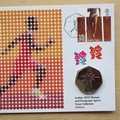 Royal Mint London 2012 Olympics 50p Pence  Athletics Sports Coin - London 2012 Olympic Games