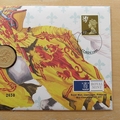 1994 Scotland Rampant Lion 1 Pound Coin Cover - Royal Mint First Day Cover