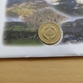 2001 Northern Ireland 1 Pound Coin Cover - UK First Day Cover