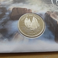 2002 British Coastlines Silver 1 Crown Coin Cover - UK First Day Cover