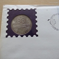 1973 SEAP Games Silver 5 Dollars Coin Cover - Singapore Mint First Day Cover