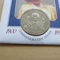 1995 The Queen Mother 95th Birthday 5 Pounds Coin Cover - First Day Cover UK