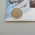 1994 D-Day Landings 50th Anniversary Guernsey 2 Pounds Coin First Day Cover