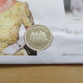 2002 The Golden Jubilee HM Queen Elizabeth II Silver Proof 50p Pence Coin Cover - Bhutan First Day Cover