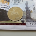 2012 Titanic Centenary 5 Pounds Coin Cover - Gibraltar First Day Covers by Mercury
