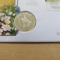 2002 The Queen's Golden Jubilee  Silver Proof 50p Coin Cover - Micronesia First Day Cover