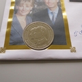 1999 Royal Wedding Prince Edward 5 Pounds Coin Cover - UK First Day Cover