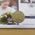 2002 The Queen's Golden Jubilee 1 Crown Coin Cover - Bahamas First Day Cover