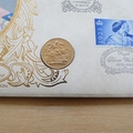 1998 75 Royal Years The Queen Mother 1923 Gold Sovereign Coin Cover - Benham Covers