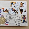 1996 Centenary of Olympic Games British Gold Medallist Medal Covers Set - Benham FDCs - Signed