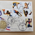 1996 Centenary of Olympic Games British Gold Medallist Medal Covers Set - Benham FDCs - Signed