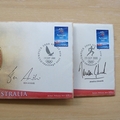 2000 Sydney Olympics British Gold Medal Winners Coin Cover Set - Benham FDC - Signed