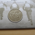 2000 Battle of Britain 60th Anniversary 1 Dollar Coin Cover - Benham First Day Cover