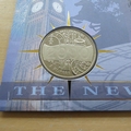 1999 Towards 2000 New Millennium 5 Rupees Coin Cover - Benham First Day Cover - Signed