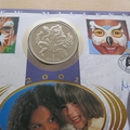 2001 The New Millennium The Future 1 Royal First Day Coin Cover - Benham FDC - Signed