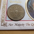1995 The Queen Mother 95th Birthday UK Crown Coin Cover - Benham First Day Cover