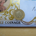 1998 New British 2 Pound Coinage Coin Cover - Benham First Day Cover - Signed