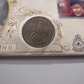 1996 The Queen's 70th Birthday Silver Jubilee Crown Coin Cover - Benham First Day Cover