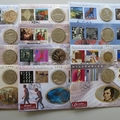 1999 Millennium Countdown Stamp and Coin Cover Set - Benham First Day Covers Collection - Signed