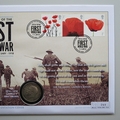 2014 The Centenary of the First World War Silver Half Crown Coin Cover - Westminster First Day Cover