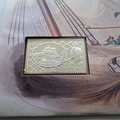 2005 Battle of Trafalgar Silver Ingot Postage Stamp Cover - Royal Mail First Day Cover