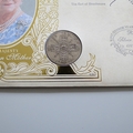 1998 75 Royal Years The Queen Mother Florin Coin Cover - Benham First Day Cover Signed