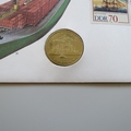 1988 East Germany 500th Anniversary of Schiffer Compagnie 5 M Coin Cover - First Day Cover