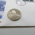 1989 Moonlanding 20th Anniversary 5 Dollars Coin Cover - USA First Day Cover
