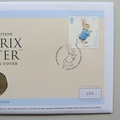 2018 Beatrix Potter 50p Pence Coin Cover - Westminster First Day Covers