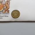 1984 Scottish One Pound BU Coin Cover - Royal Mint First Day Covers